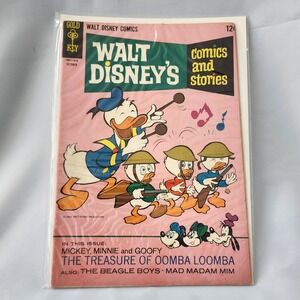 Walt Disneys Comics and Stories October 1966 Gold Key Comics Vintage Collectible